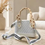 کیف دستی زنانه مدل نازگل بند پهن