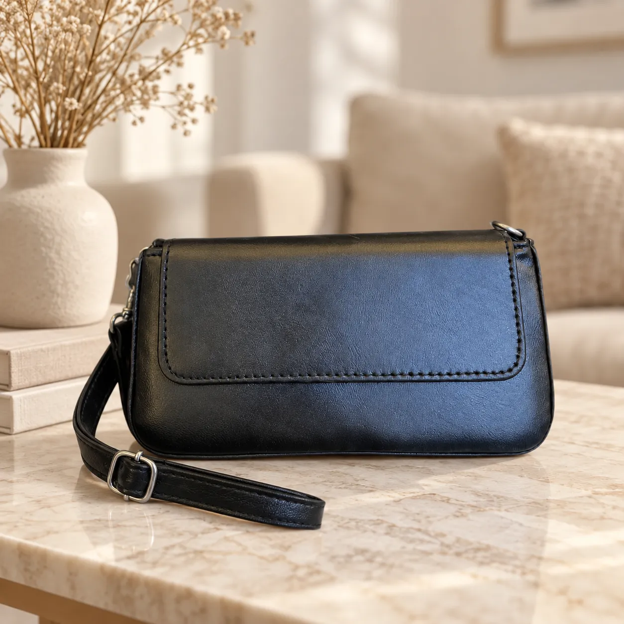 cover-s5jd8s کیف دوشی زنانه آتریسا مدل مینیمال - Image 1